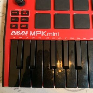 MPK Mini Compact MIDI Controller - Red